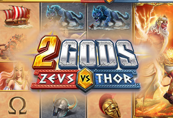 2 Gods Zeus vs Thor - 4ThePlayer slot at Domusbet Casino Casino