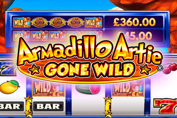 Armadillo Artie Gone Wild - DWG slot at Domusbet Casino Casino