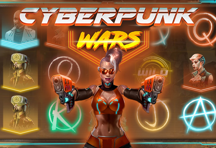 Cyberpunk Wars - Woohoo slot at Domusbet Casino Casino